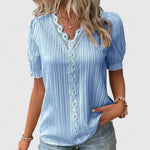 Sarah | Chic V-Neck Blouse