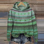 Sharon | Vintage-Inspired Ethnic Hoodie