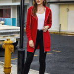Zip Up Hoodies Fleece Tunic Sweatshirt - Zeagoo (Us Only)