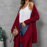 Open Front Cardigan Soft Outerwear - Nadorine (Us Only)