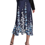 Satin Zipper Elegant Work Skirts - Nadorine (US Only)