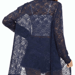 Lace Cover Up Tassel Sheer Cardigan - Nadorine (Us Only)
