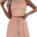 Nadorine 2 Piece Summer Outfits Lounge Sets