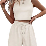 Nadorine 2 Piece Summer Outfits Lounge Sets