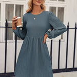 Nadorine Women's Casual Knit Sweater Dress with Pockets