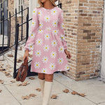 Nadorine Women's Casual Knit Sweater Dress with Pockets