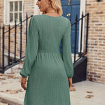 Nadorine Women's Casual Knit Sweater Dress with Pockets