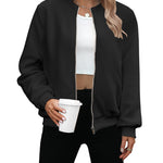 Nadorine Sherpa Fleece Jacket Faux Fuzzy Casual Zip Up Coat