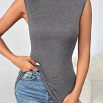 Zeagoo Womens Mock Turtleneck Tank Tops
