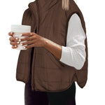 Zeagoo Womens Puffer Vest Ladies Sleeveless Zip Up Outerwear