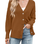 Nadorine Women's Open Front Oversized Soft Knit Sweater Cardigan