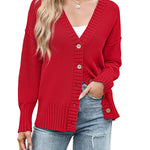 Nadorine Women's Open Front Oversized Soft Knit Sweater Cardigan
