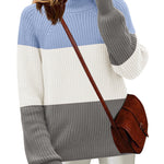 Nadorine Women's 2024 Fall Turtleneck Sweaters Loose Knit Pullover