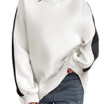 Zeagoo Womens Oversized Sweatshirts Hoodies Fleece Crew Neck Pullover