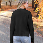 Nadorine Women's Cropped Cardigan 2024 Fall Button Sweaters