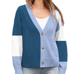 Nadorine Women's Cropped Cardigan 2024 Fall Button Sweaters
