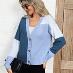 Nadorine Women's Cropped Cardigan 2024 Fall Button Sweaters
