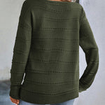 Zeagoo Womens Sweaters Cute Long Sleeve Off The Shoulder Tops