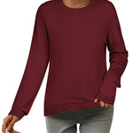 Nadorine Sweaters for Women Fall Outfits Long Sleeve Knit Pullover Tops