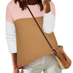 Nadorine Sweaters for Women Fall Outfits Long Sleeve Knit Pullover Tops