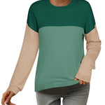 Nadorine Sweaters for Women Fall Outfits Long Sleeve Knit Pullover Tops
