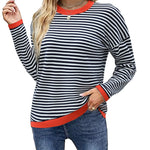 Nadorine Sweaters for Women Fall Outfits Long Sleeve Knit Pullover Tops