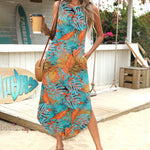 Nadorine Women Casual Summer Dress Pleated Sundress