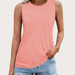 Nadorine Long Tank Tops Dressy Cute Outfits