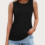 Nadorine Long Tank Tops Dressy Cute Outfits