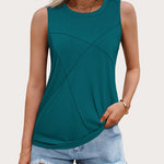 Nadorine Long Tank Tops Dressy Cute Outfits