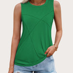 Nadorine Long Tank Tops Dressy Cute Outfits