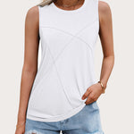 Nadorine Long Tank Tops Dressy Cute Outfits