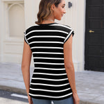 Zeagoo Womens 3 Pack Crewneck Cap Sleeve Tank Tops