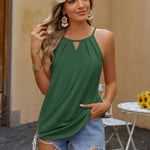 Zeagoo Womens Tank Tops Halterneck Basic Outfits