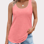 Nadorine Tank Tops Flowy Loose Fit Tops