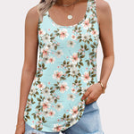 Nadorine Tank Tops Flowy Loose Fit Tops