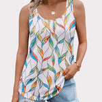 Nadorine Tank Tops Flowy Loose Fit Tops