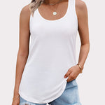 Nadorine Tank Tops Flowy Loose Fit Tops