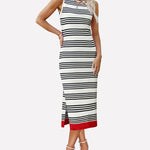 Zeagoo Womens Bodycon Midi Dresses Casual Sleeveless Dress