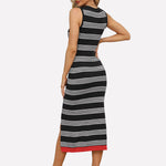 Zeagoo Womens Bodycon Midi Dresses Casual Sleeveless Dress