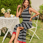 Zeagoo Womens Bodycon Midi Dresses Casual Sleeveless Dress