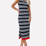 Zeagoo Womens Bodycon Midi Dresses Casual Sleeveless Dress