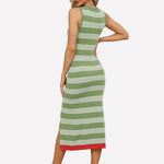 Zeagoo Womens Bodycon Midi Dresses Casual Sleeveless Dress
