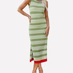 Zeagoo Womens Bodycon Midi Dresses Casual Sleeveless Dress
