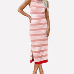 Zeagoo Womens Bodycon Midi Dresses Casual Sleeveless Dress