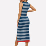Zeagoo Womens Bodycon Midi Dresses Casual Sleeveless Dress