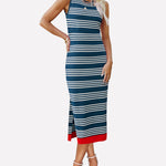 Zeagoo Womens Bodycon Midi Dresses Casual Sleeveless Dress