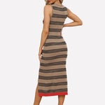 Zeagoo Womens Bodycon Midi Dresses Casual Sleeveless Dress