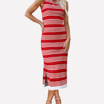 Zeagoo Womens Bodycon Midi Dresses Casual Sleeveless Dress