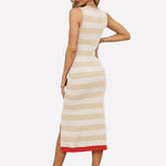 Zeagoo Womens Bodycon Midi Dresses Casual Sleeveless Dress
